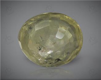 Yellow Sapphire Unheated & Untreated Natural Certified 3.06  CTS.  (  42470  DIN  )